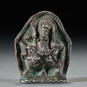 Silver Water God of Wealth