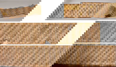 Block-Printed Edition of The Sutra of the Origin of Bodhisattva Longshi from the Zhao Cheng Golden