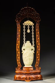 Hetian Jade Vase