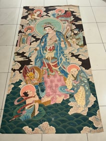 Dunhuang Mural-Style Paintings by Zhang Daqian