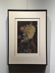 Qing Dynasty Guang Embroidery Work "Prosperity Unfolds"