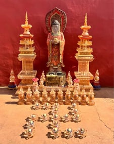 Tang Dynasty Underground Palace Relic Pagoda Stored in Ancient Temple