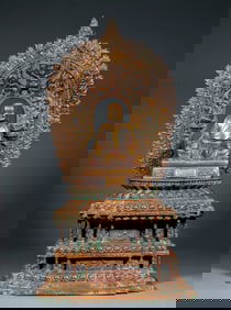 Bronze Guru Buddha Statue