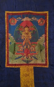 Embroidered Tara Thangka