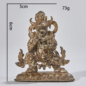 Bronze Yamantaka Standing Statue