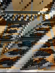 Qing Dynasty Agarwood "Eighteen Arhats"