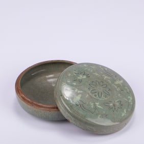 Koryo Celadon Covered Box
