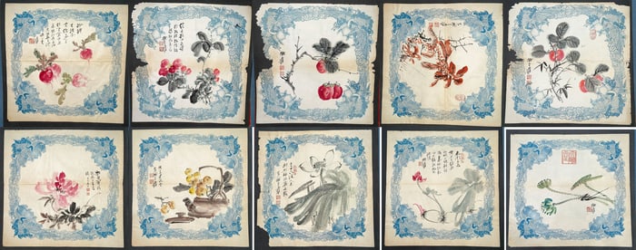 Zhang Daqian's Flower Album