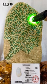 Imperial Green Jadeite Rough Stone