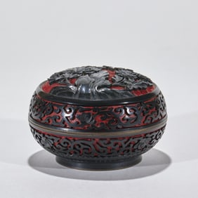 Lacquered Lidded Box