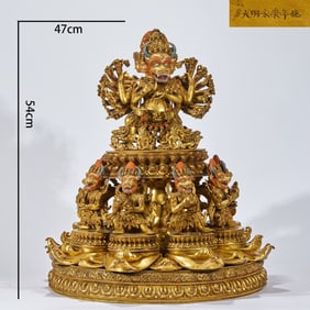 Vajrabhairava Mandala, Bestowed in the Yongle Reign of Great Ming