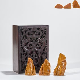 Tianhuang Stone Seal of Steady Progress Carved by Baishishanweng