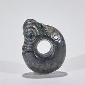 Hongshan Culture Jade Dragon