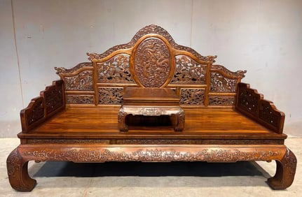 Huanghuali Arhat Bed