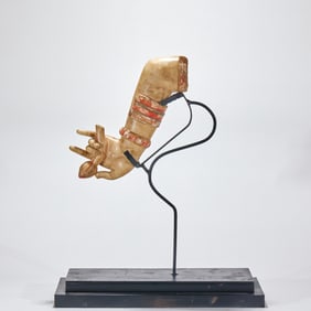 Pre-Ming White Marble Buddha's Hand