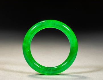 Qing Dynasty Jadeite Bangle