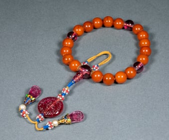 Amber Prayer Beads