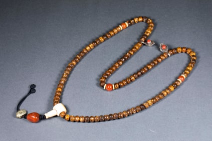 Star and Moon Bodhi Necklace