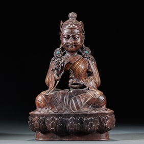 Agarwood Statue of Padmasambhava