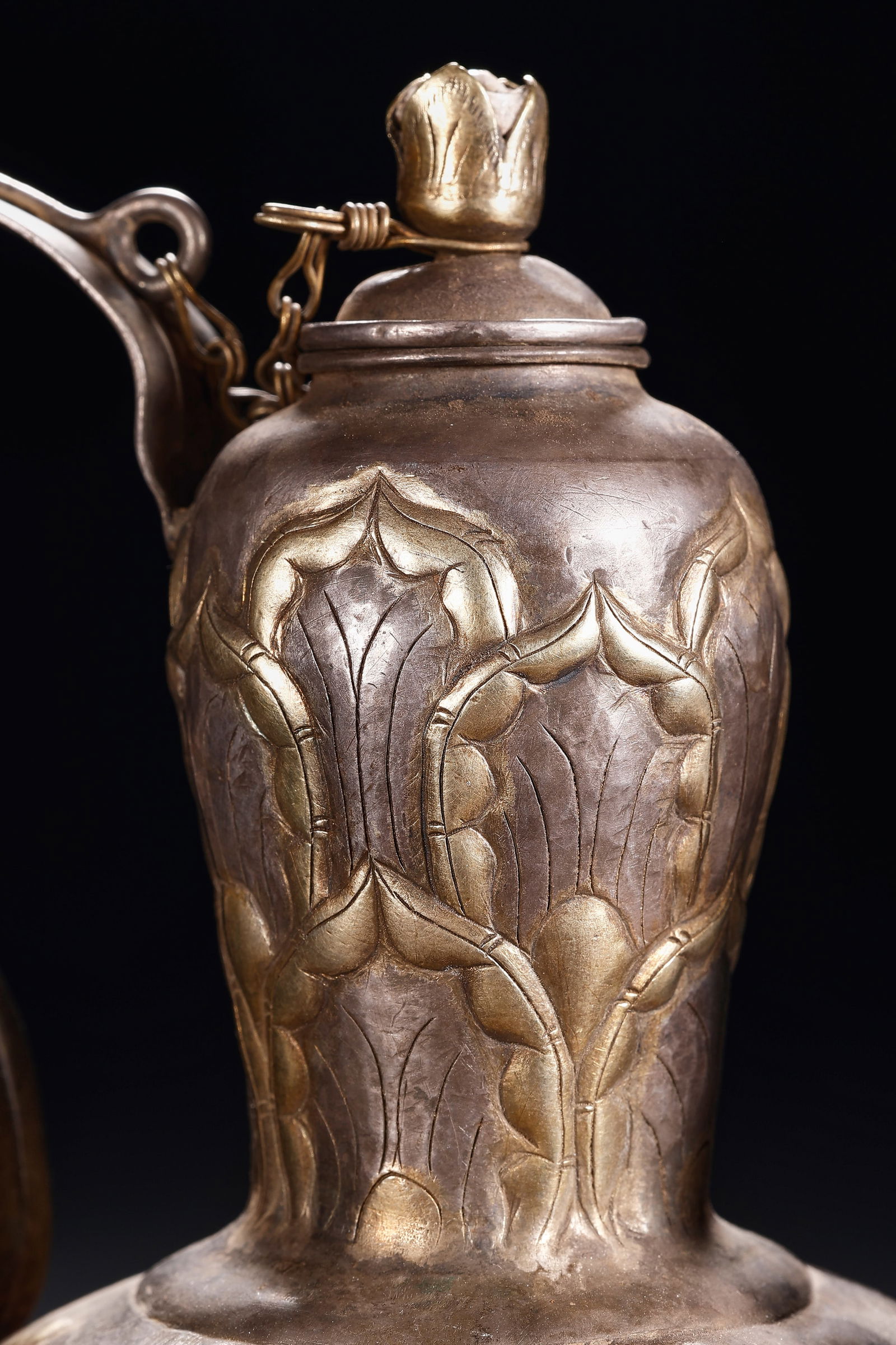 Gilt Silver Ewer - 6
