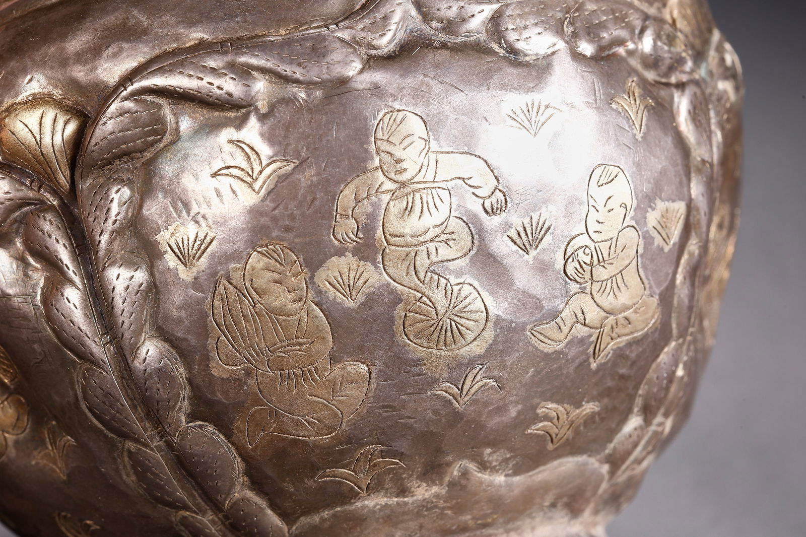 Gilt Silver Ewer - 7