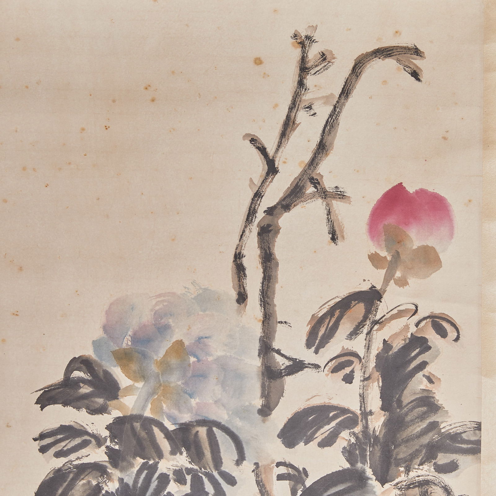 Wu Changshuo Flower Scroll - 4