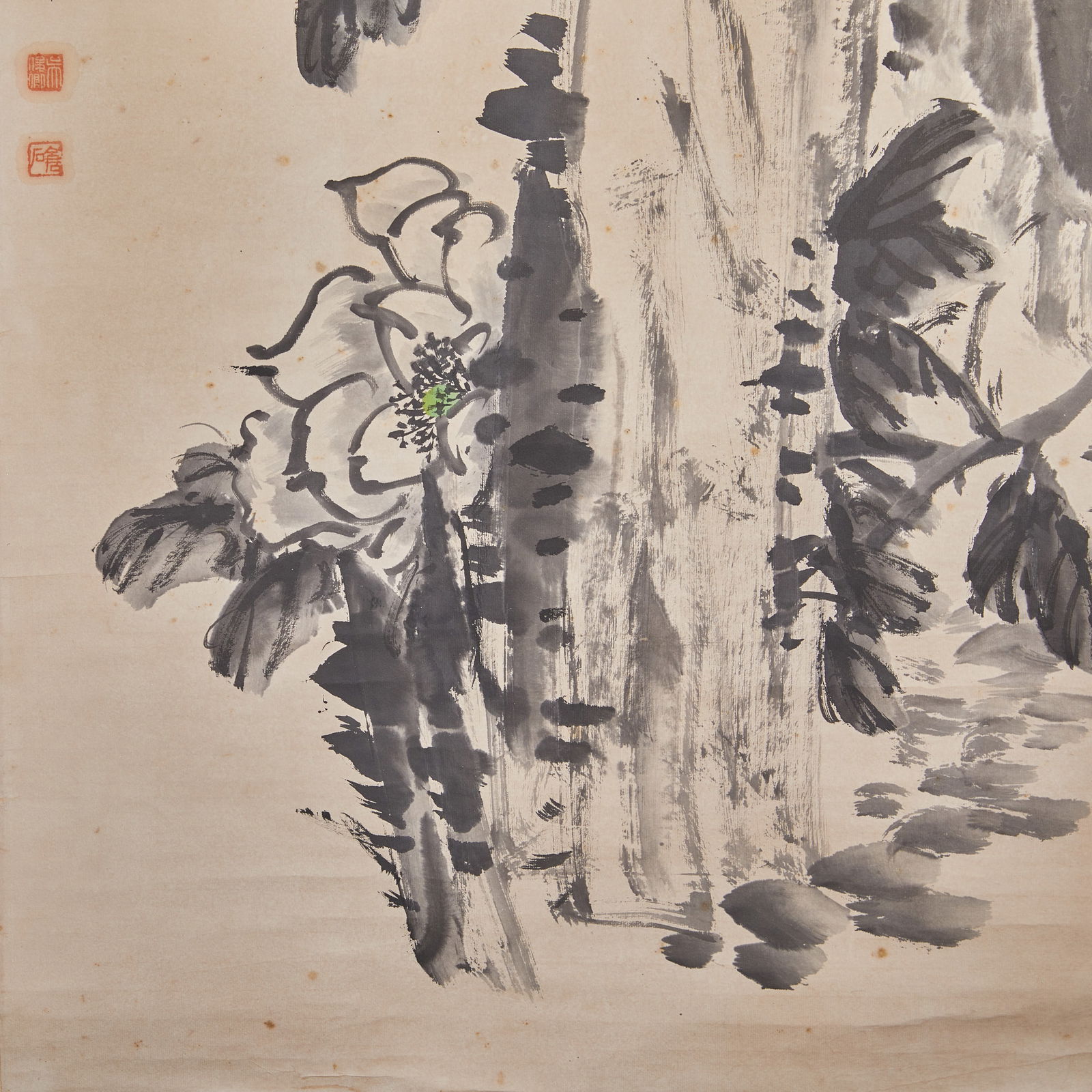 Wu Changshuo Flower Scroll - 7