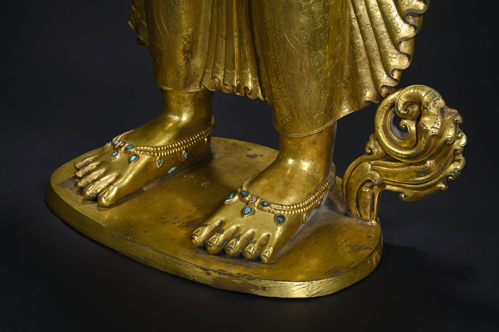 Gilt Bronze Buddha Statue - 11