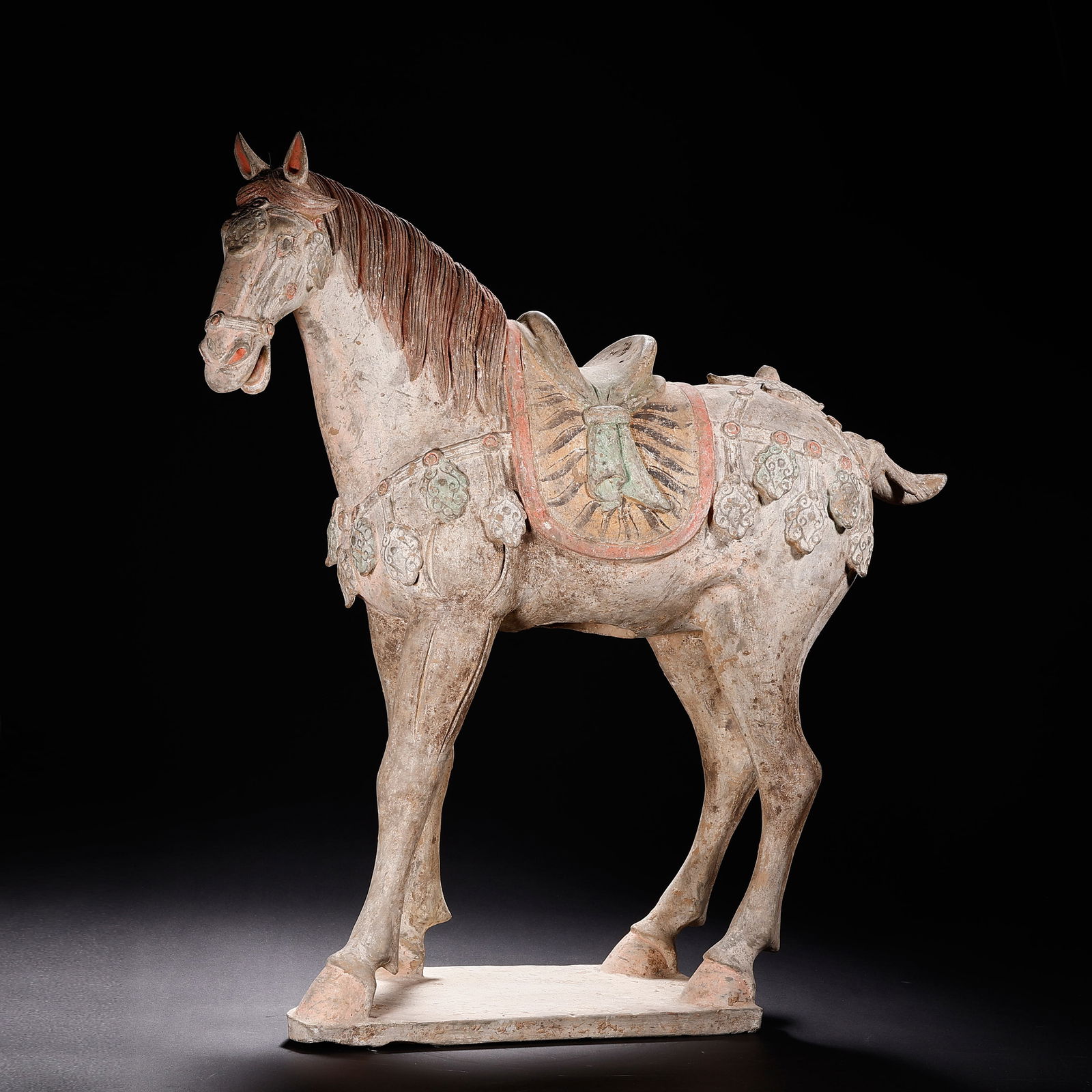 Pre-Ming Dynasty Pottery Horse Ornament (1 of 7)