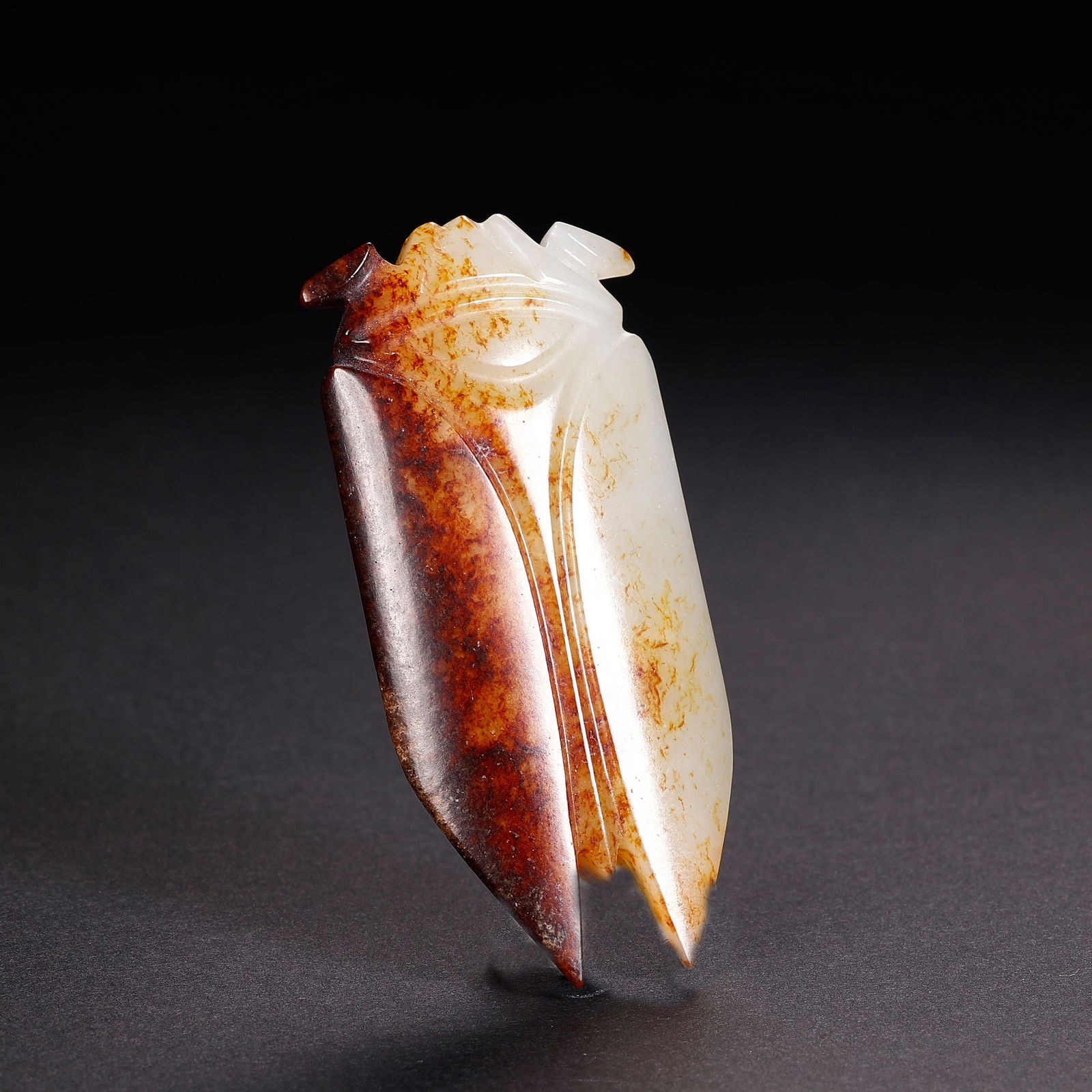 Pre-Ming Dynasty Hetian Jade Cicada (1 of 5)