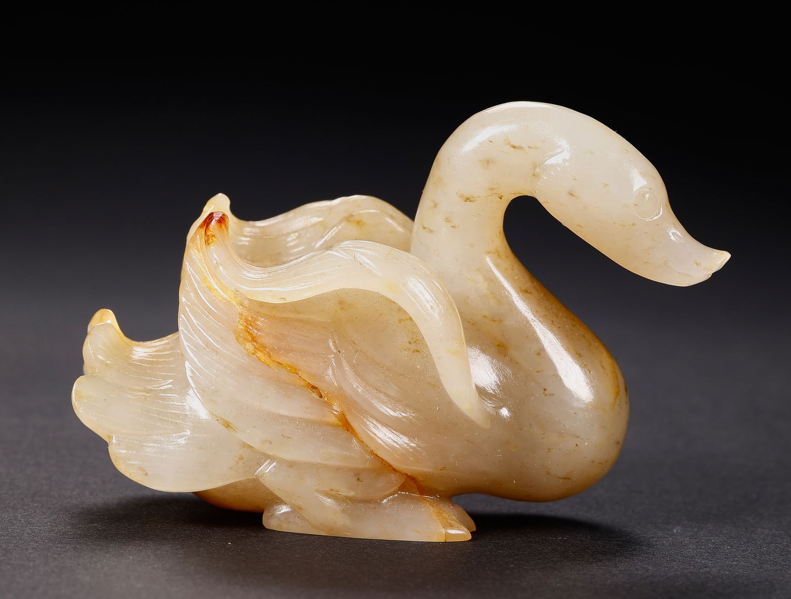 Hetian Jade Auspicious Beast - 2