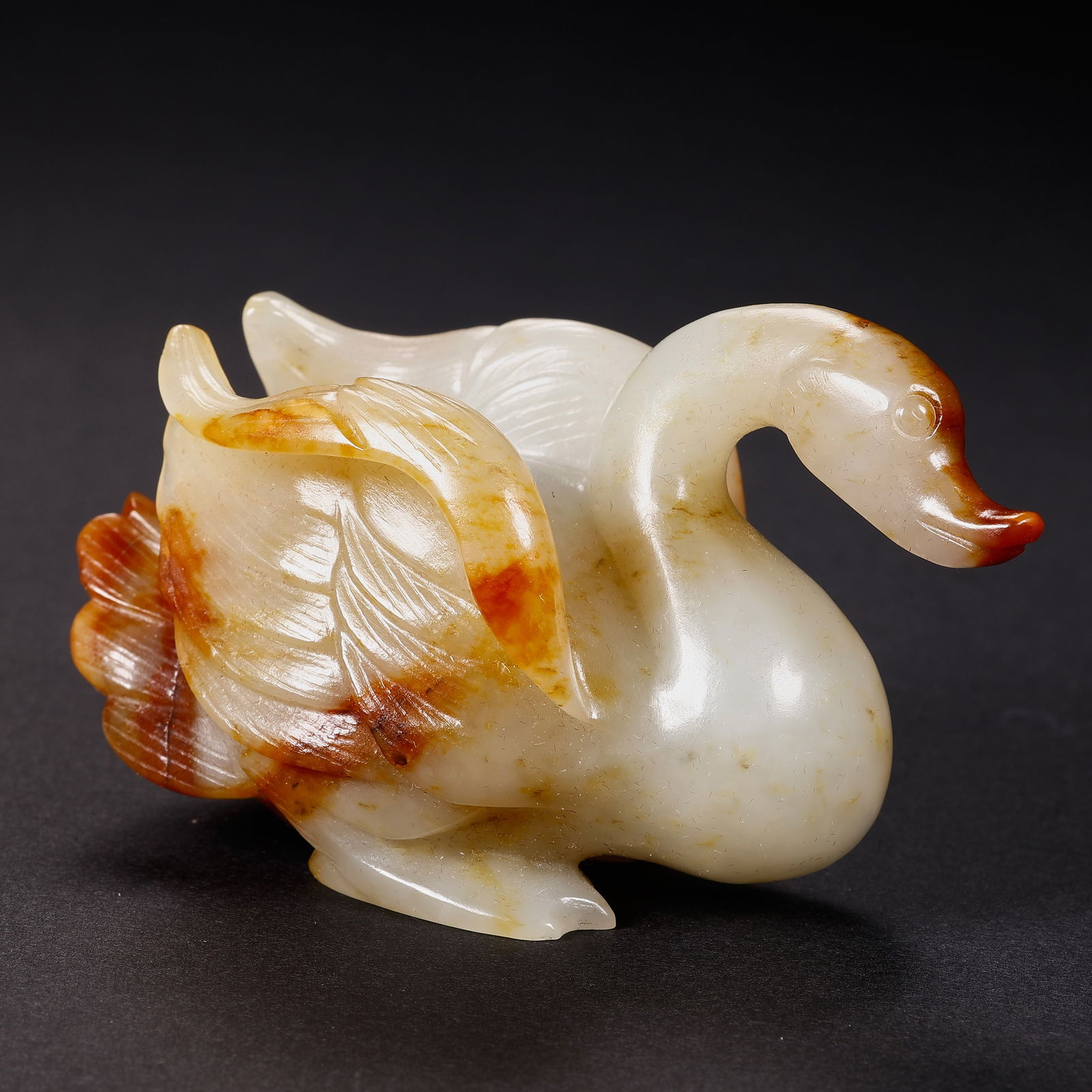 Hetian Jade Auspicious Beast - 6