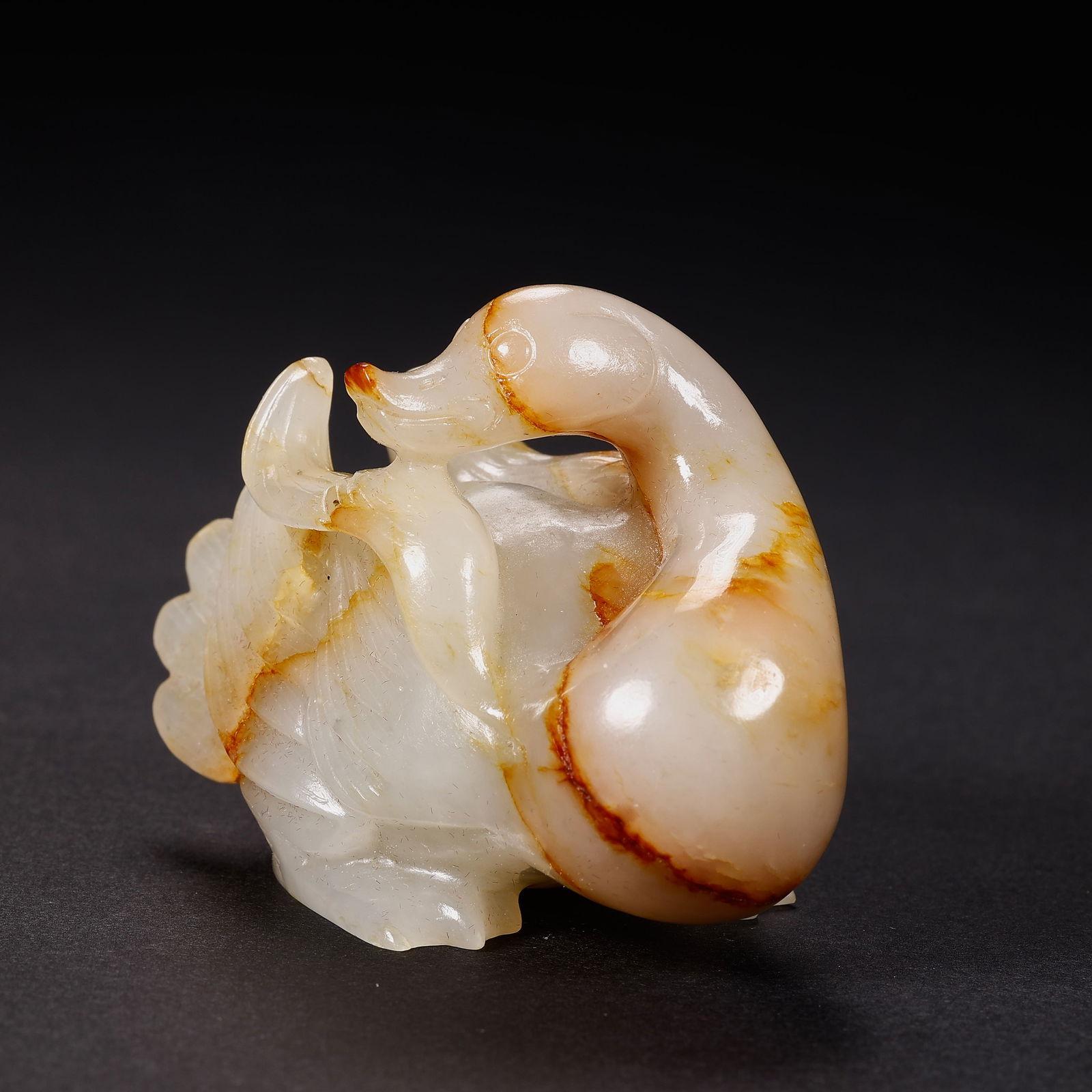 Hetian Jade Auspicious Beast - 8