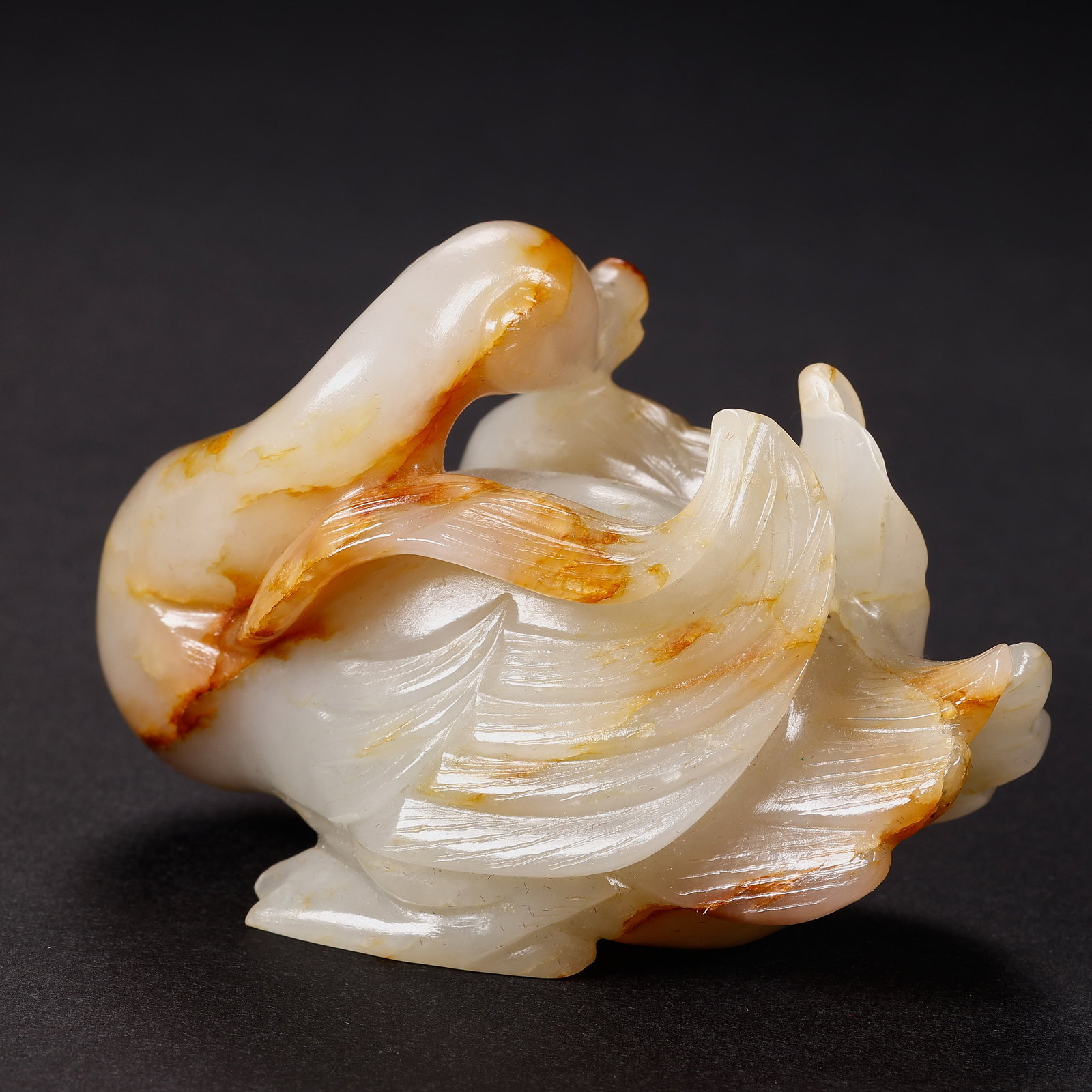 Hetian Jade Auspicious Beast - 9