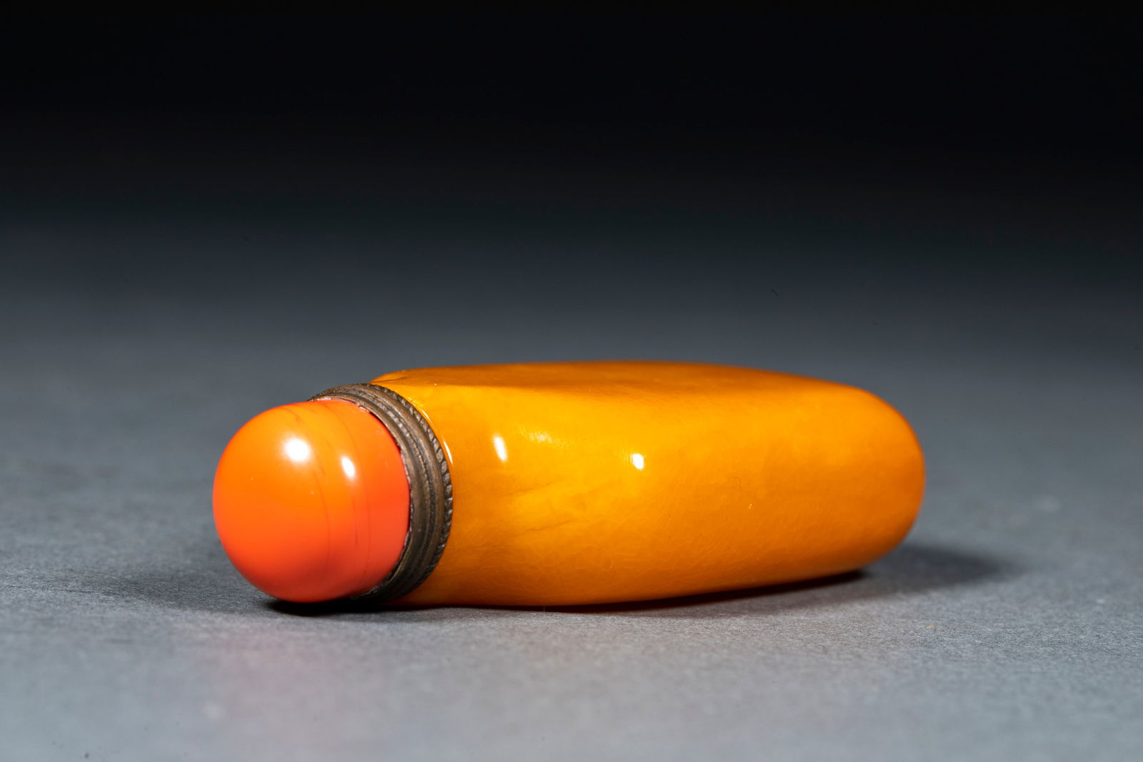 Amber Snuff Bottle - 7