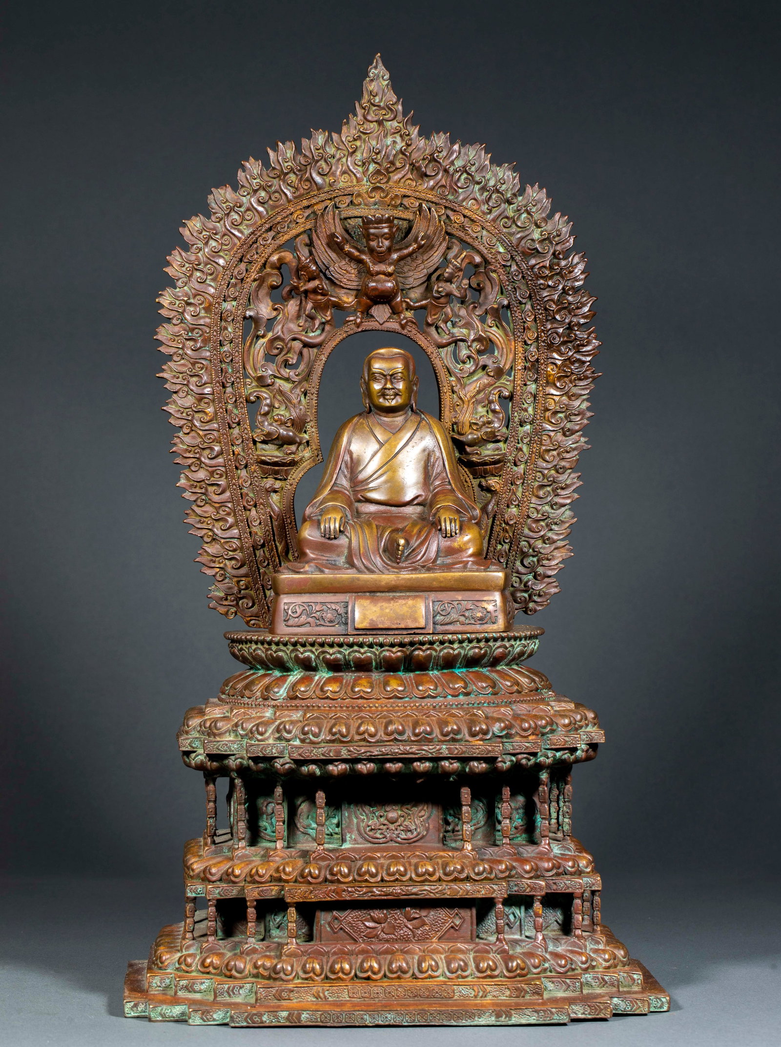 Bronze Guru (Lama) Buddha Statue (1 of 14)