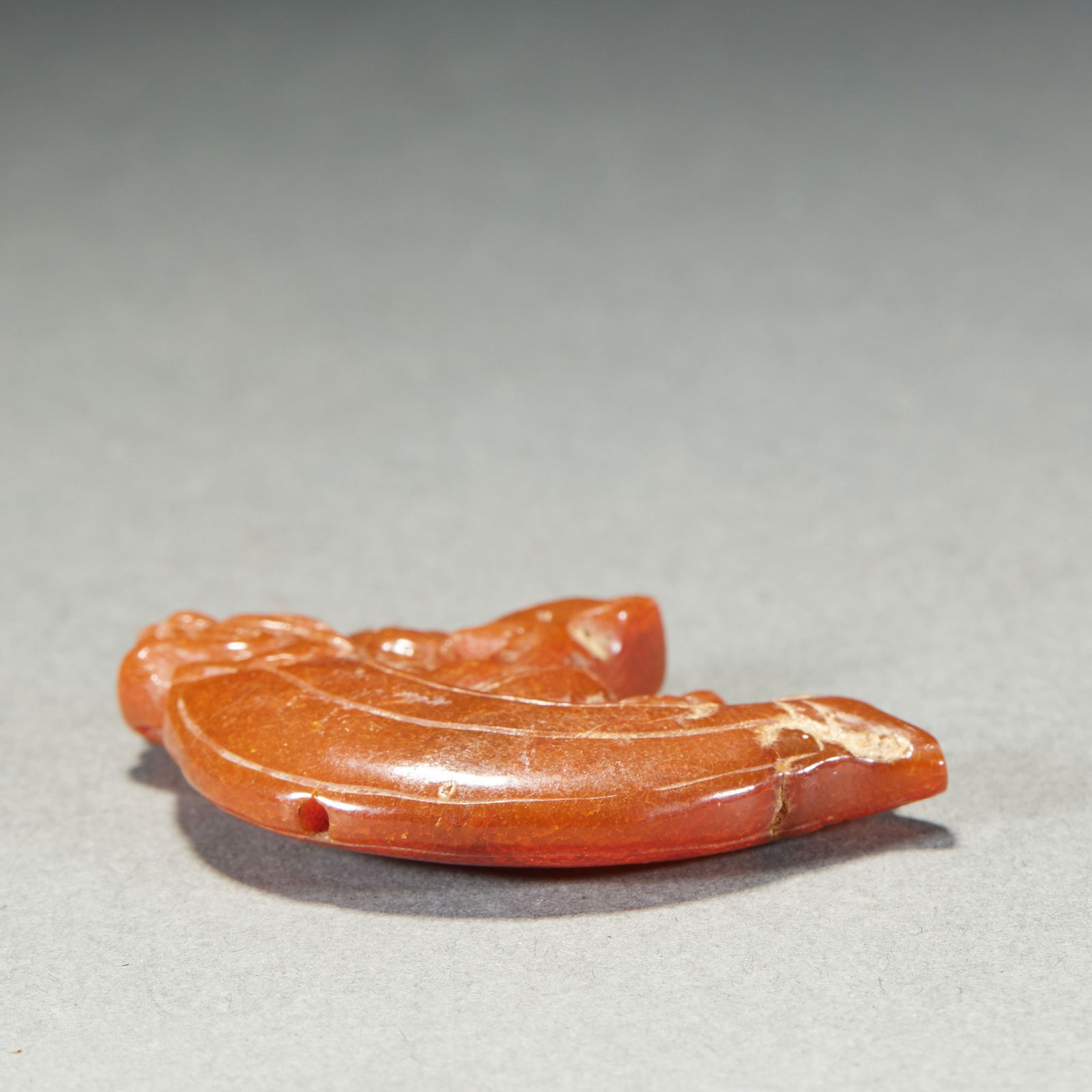 Amber Figural Dragon Boat - 7