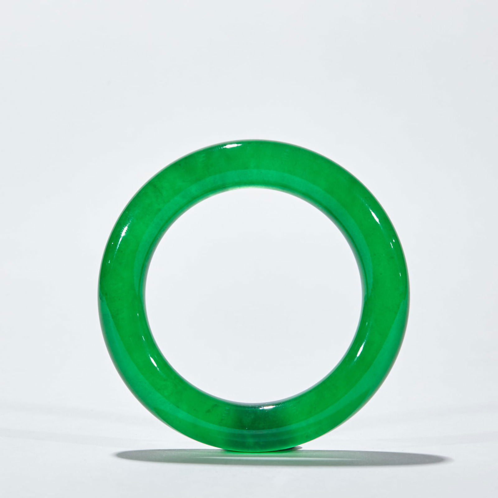 Qing Dynasty Jadeite Bangle - 2