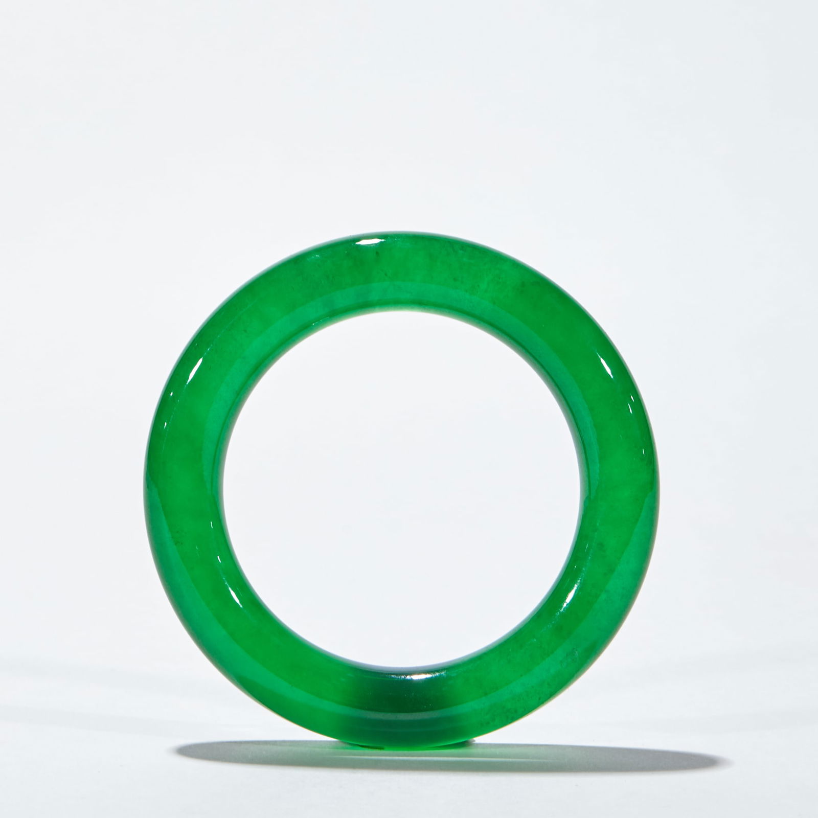 Qing Dynasty Jadeite Bangle - 5
