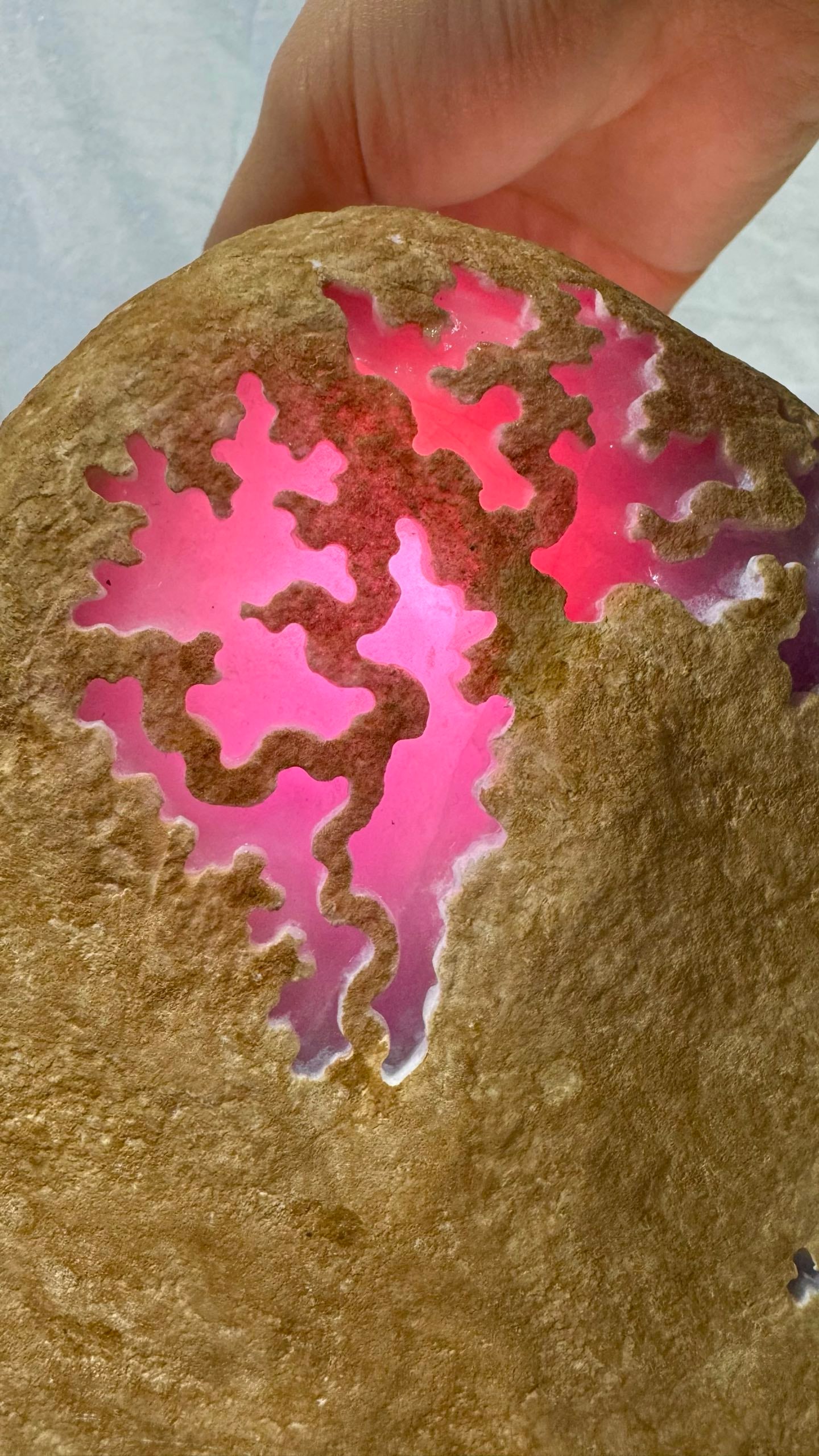 Violet Jadeite Rough Stone - 4