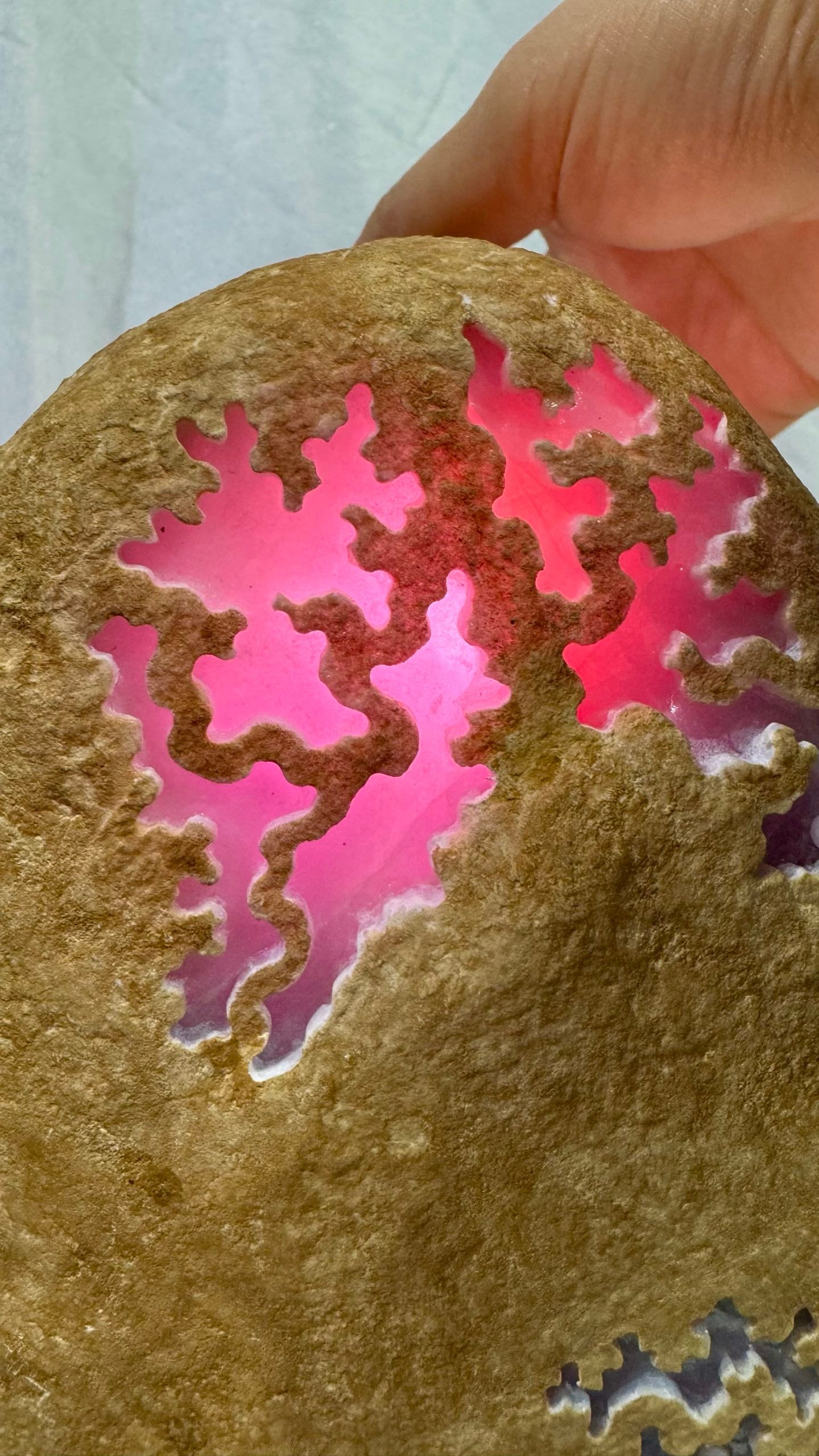 Violet Jadeite Rough Stone - 5