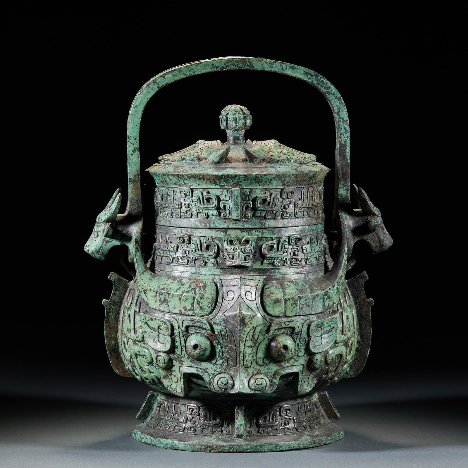 Pre-Ming Dynasty "Boge" You (Ritual Wine Vessel) (1 of 18)