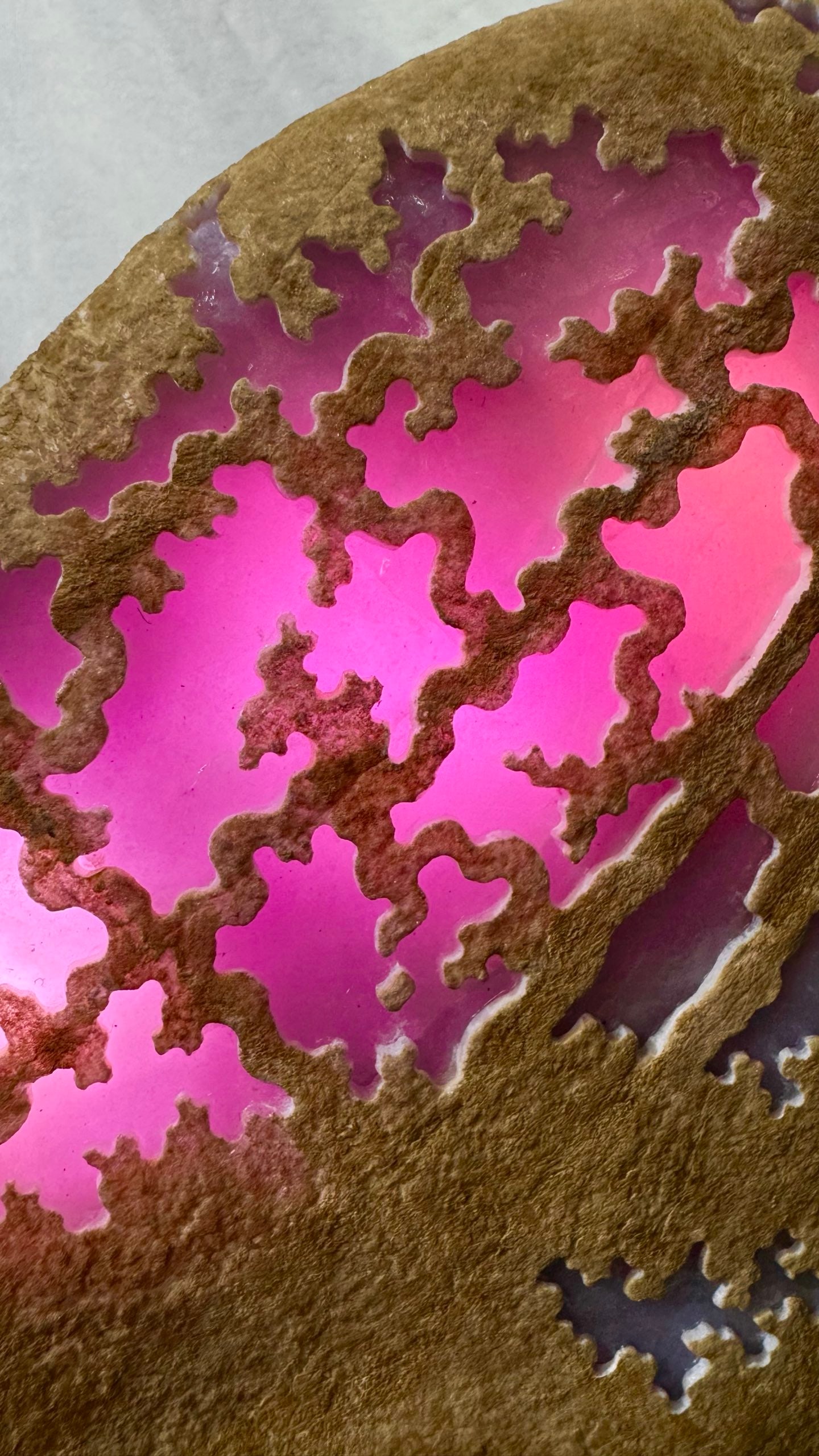 High Ice Violet Jadeite Rough Stone - 5