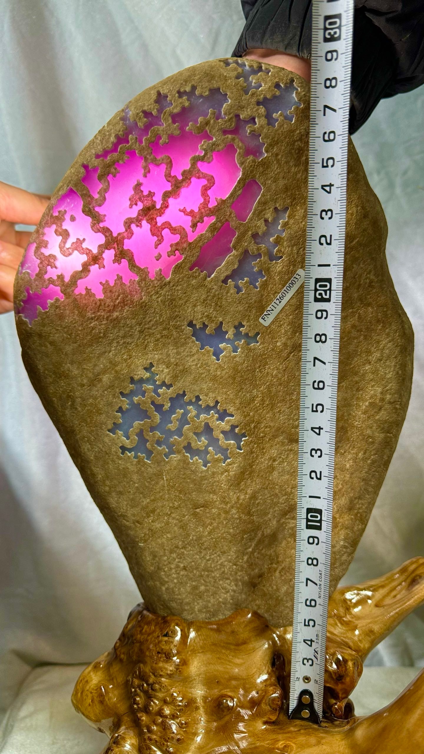 High Ice Violet Jadeite Rough Stone - 9