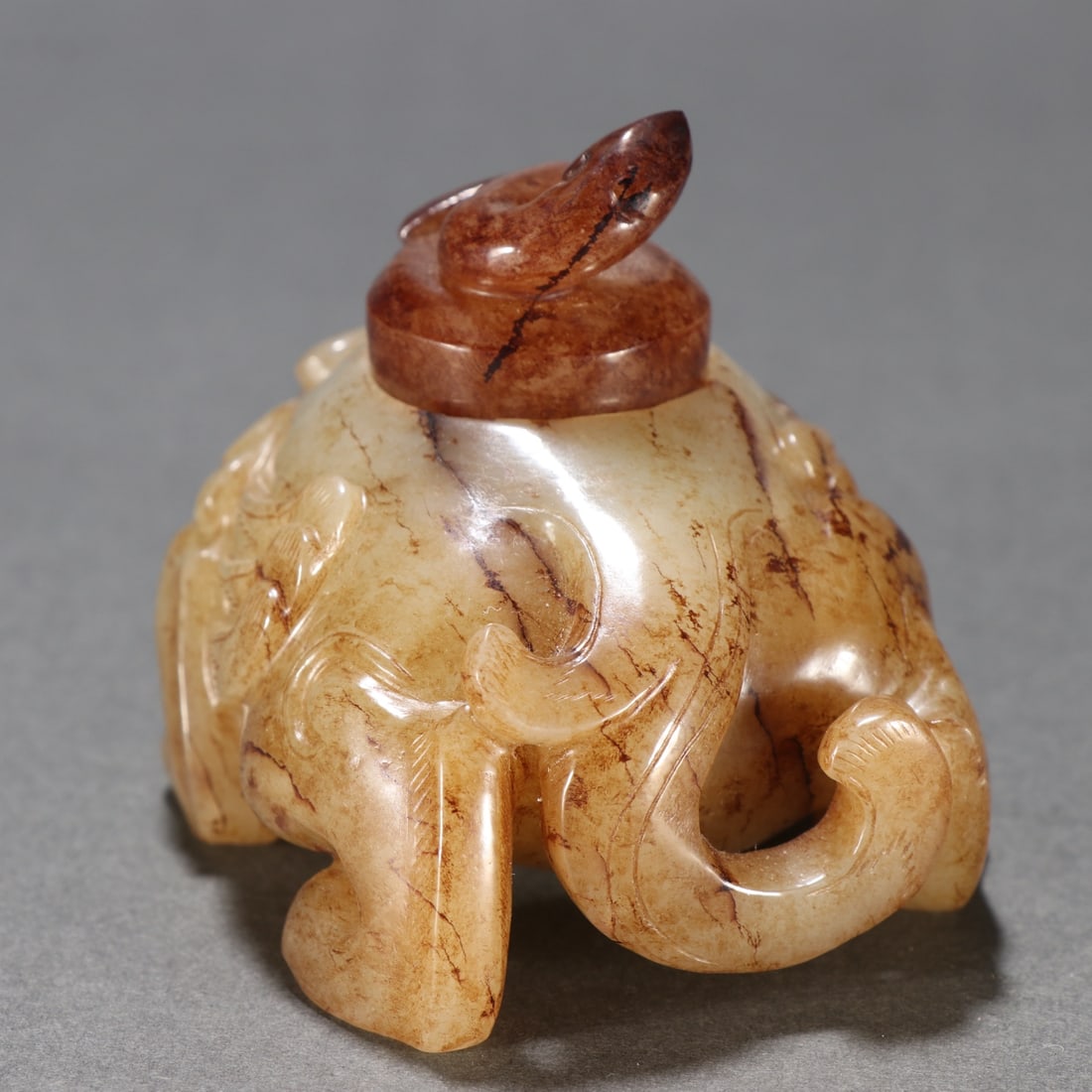 Hetian Jade Auspicious Beast Seal - 7
