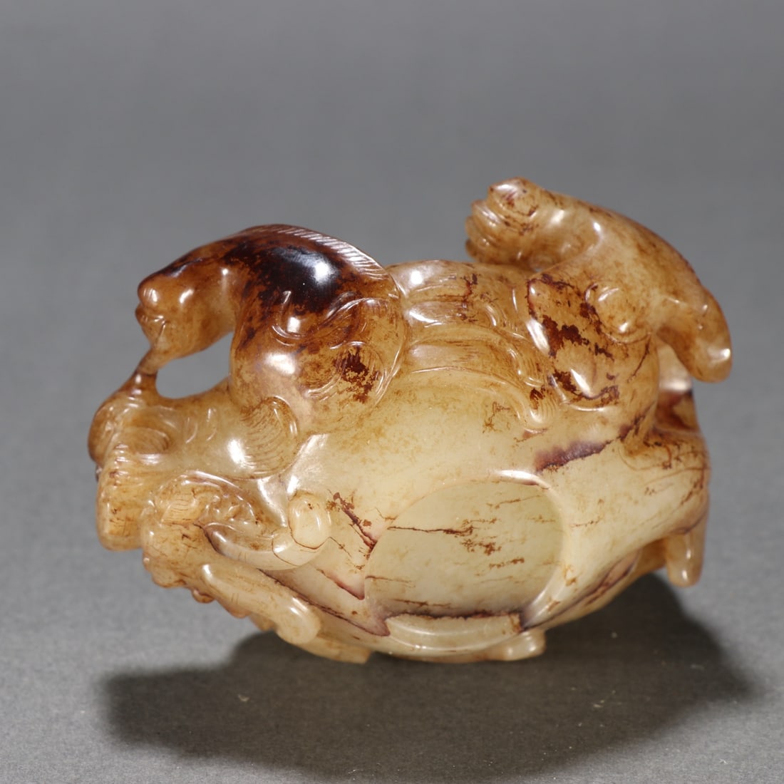 Hetian Jade Auspicious Beast Seal - 8