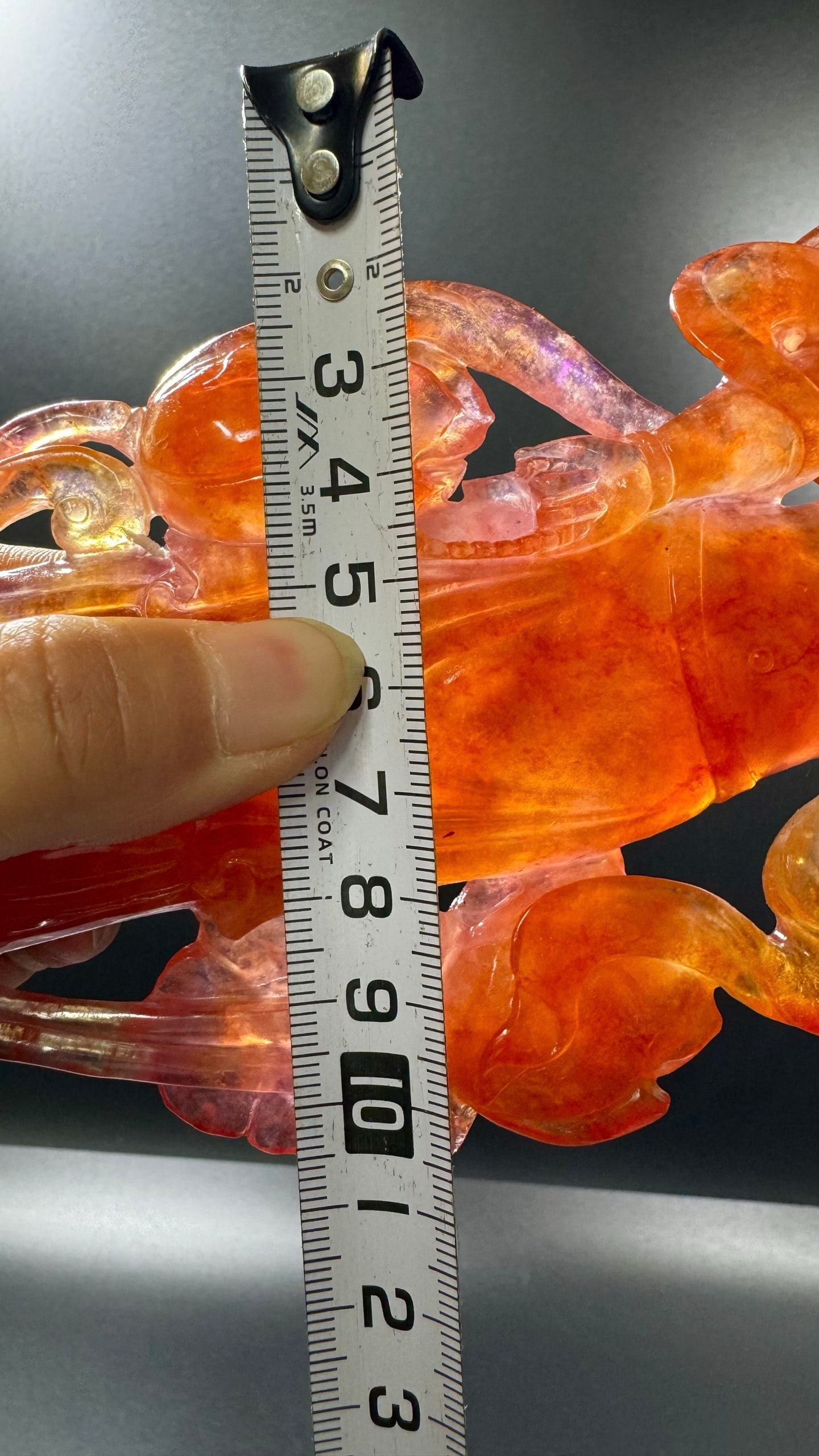 High Ice Solid Yellow Jadeite [Ruyi Guanyin] - 7