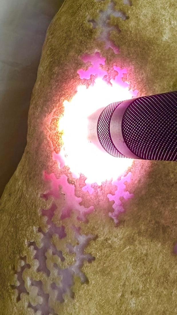 Violet Jadeite Rough Stone - 5