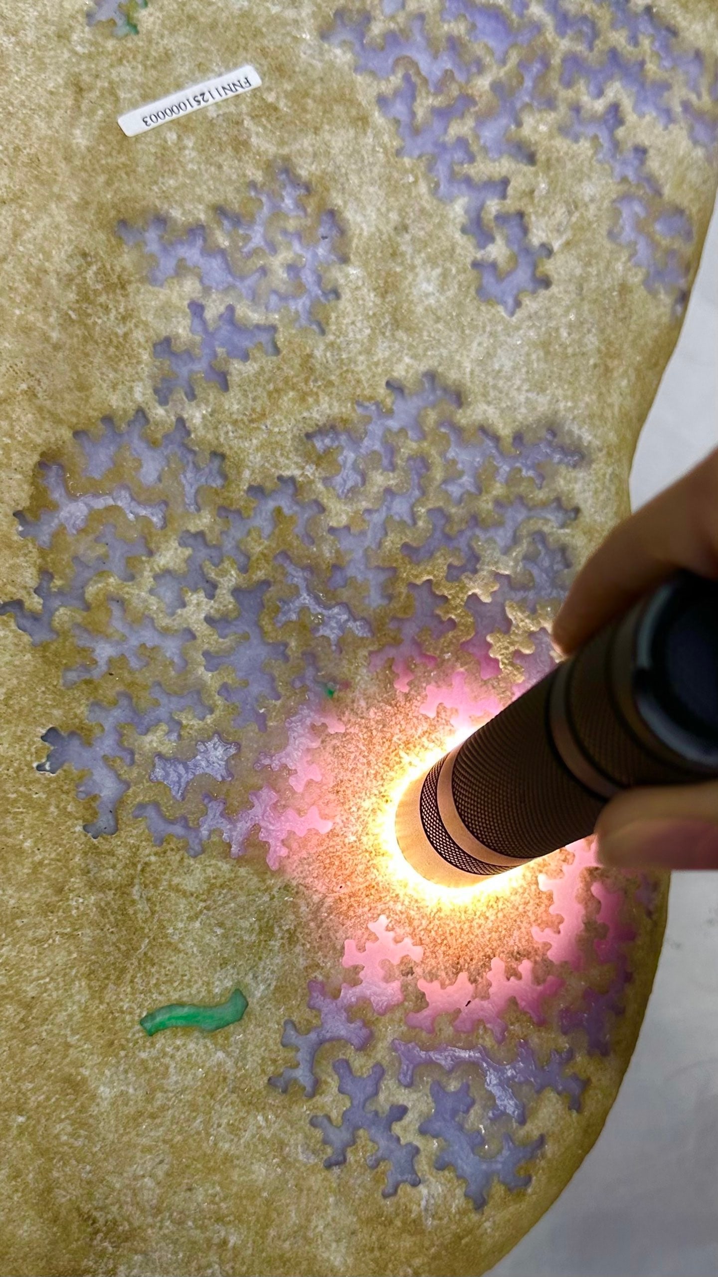 Violet Jadeite Rough Stone - 6