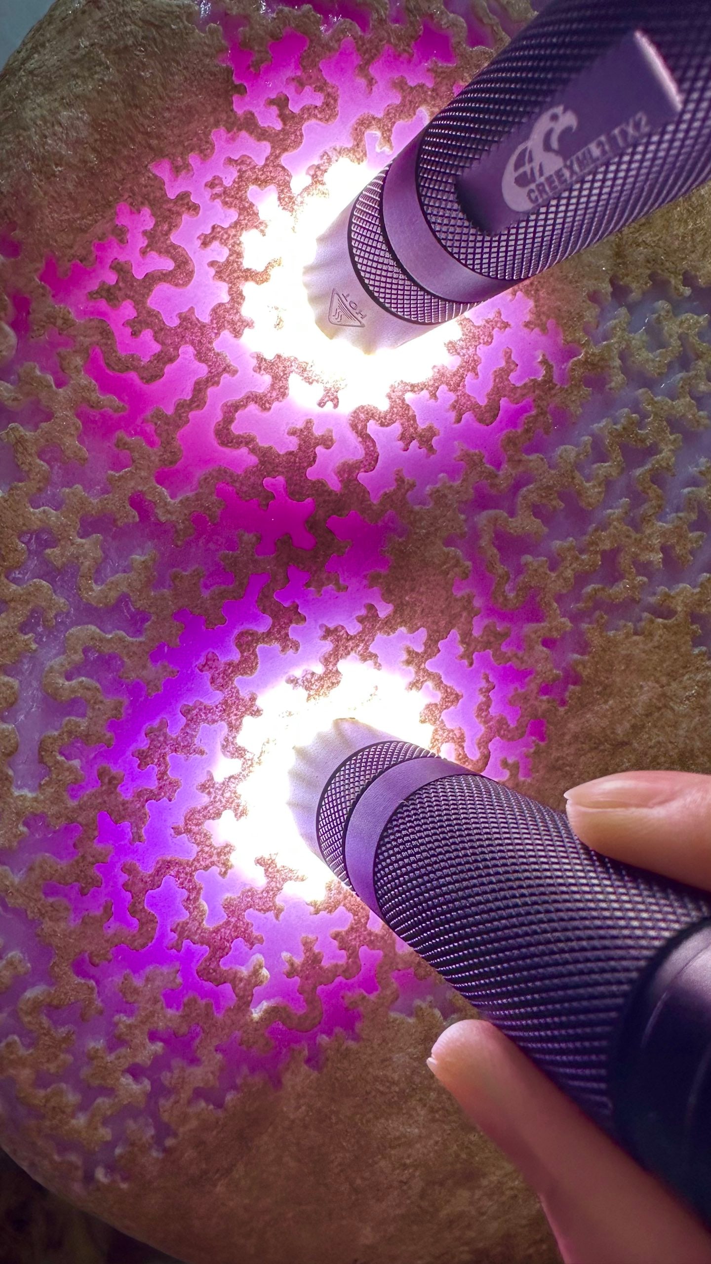 Violet Jadeite Rough Stone - 3